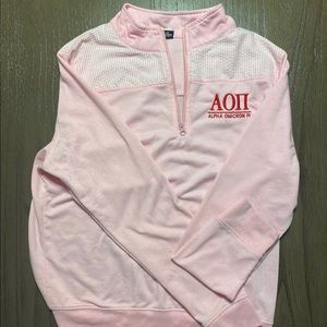 Alpha Omicron Pi AOII Pullover